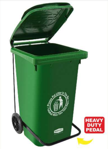 Garbage Bins with wheels